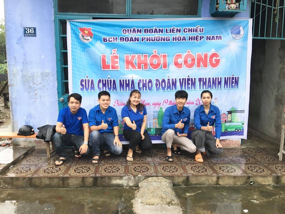 Sửa nhà cho ĐVTN phường Hòa Hiệp Nam