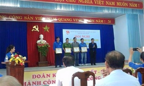 Đoàn phường Hòa Minh tổng kết công tác năm 2015