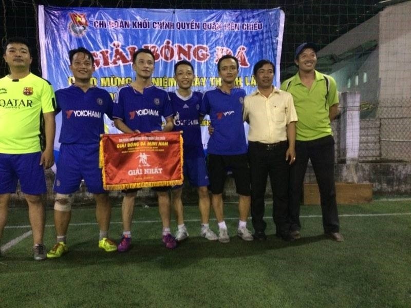 Chi đoàn Chính quyền quận: Tổ chức thành công Giải bóng đá mini nam năm 2016