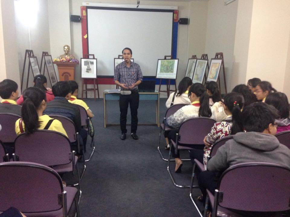 Liên đội THCS Lương Thế Vinh tổ chức giờ học ngoại khóa tại Bảo tàng Đà Nẵng