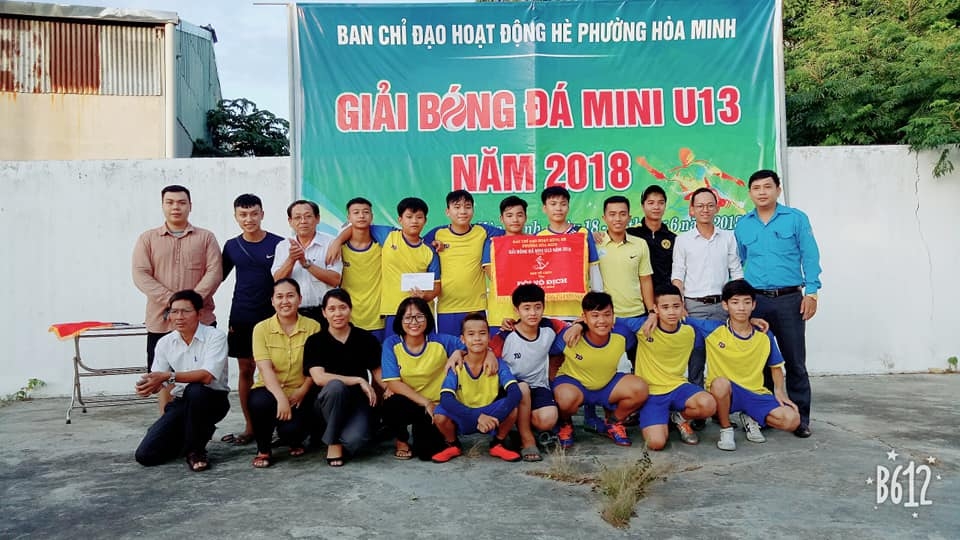 Hòa Minh tổ chức giải bóng đá mini U13