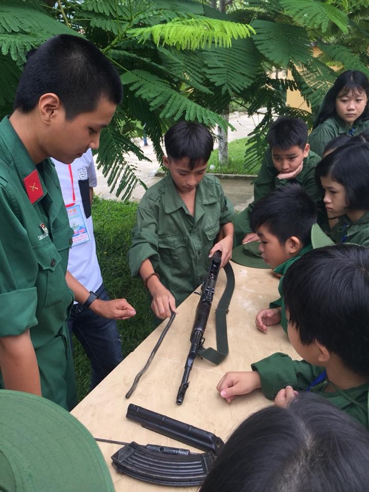 Hòa Khánh Bắc tổ chức chương trình ngày hè quân đội năm 2018