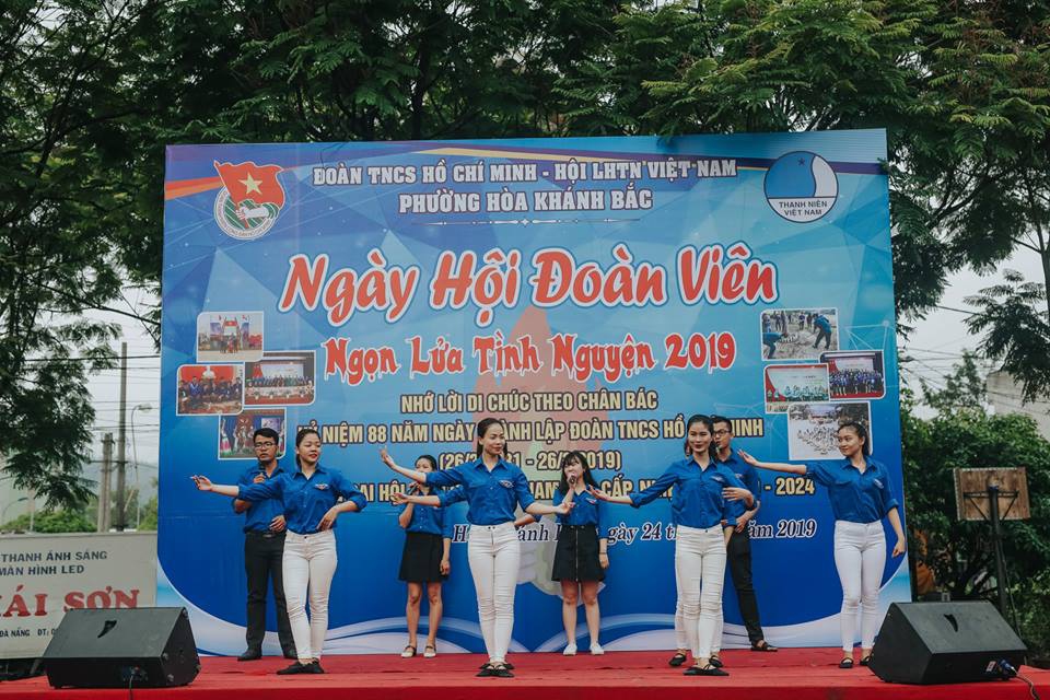 Hòa Khánh Bắc tổ chức Ngày hội Đoàn viên chủ đề “Ngọn lửa tình nguyện” năm 2019